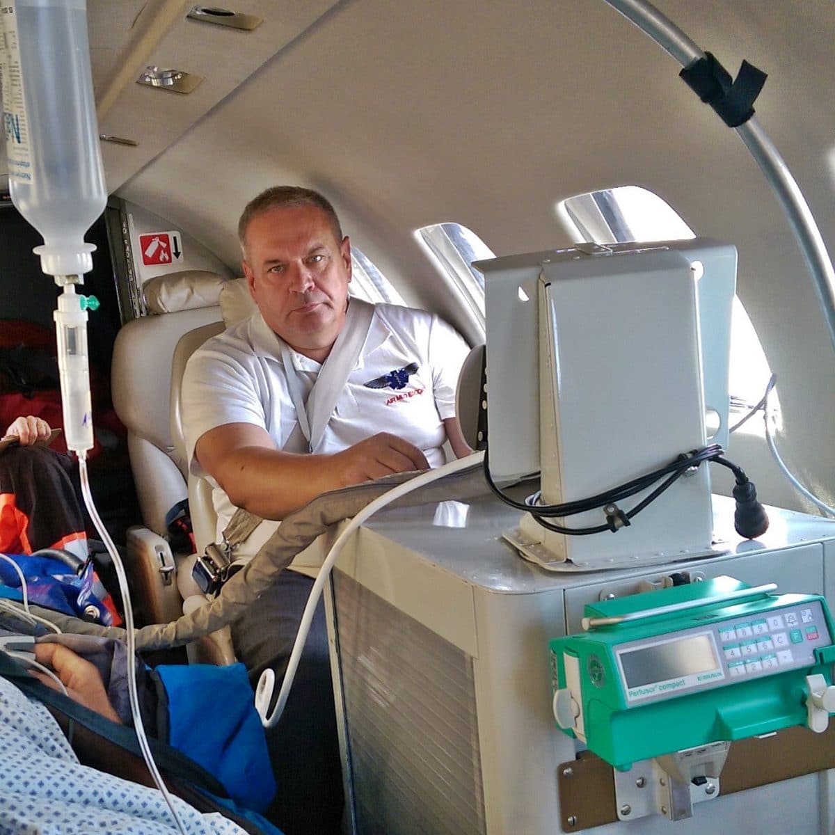 Samolot medyczny- latająca intensywna terapia